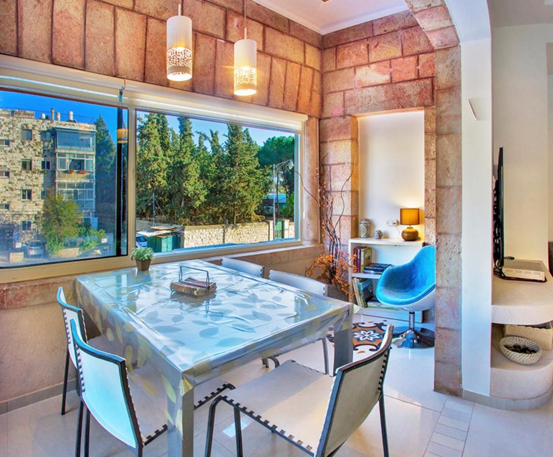 Luxury Apartment In The Heart Of The German Colony Jerusalem Exterior foto