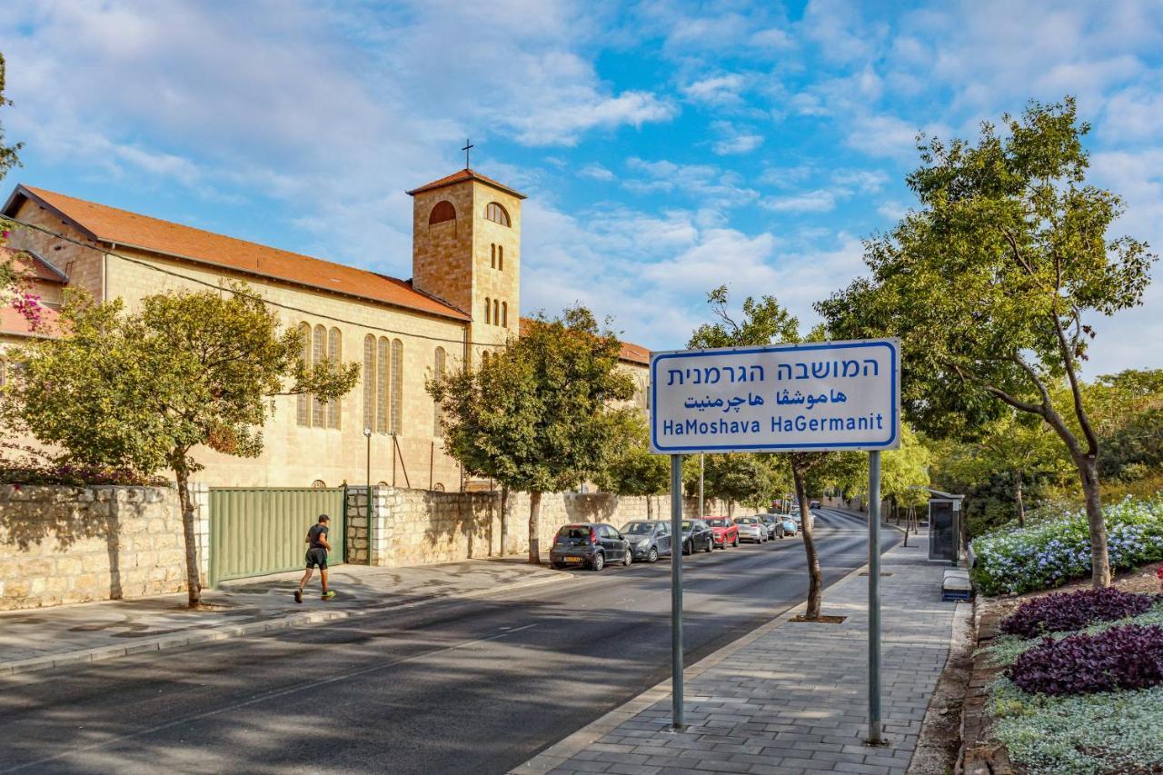 Luxury Apartment In The Heart Of The German Colony Jerusalem Exterior foto